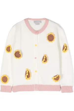 Stella McCartney Cardigan à appliques Sunflower-