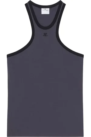 Courrèges Débardeur à bords contrastants