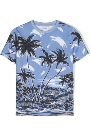 HUGO BOSS T-shirt à imprimé graphique