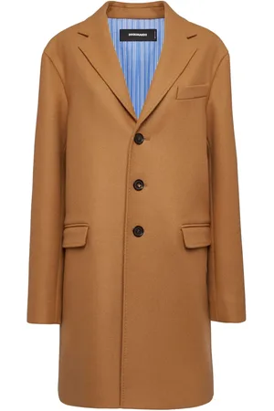Dsquared2 Manteau droit à simple boutonnage