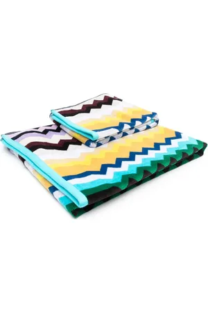 Missoni Serviette à motif zig-zag