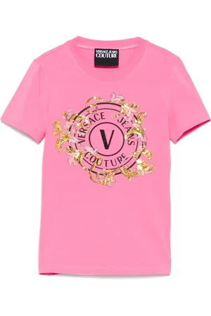 VERSACE T-shirt à logo imprimé