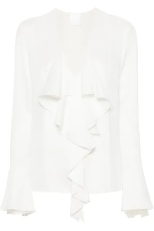 Givenchy Blouse en soie à motif 4G