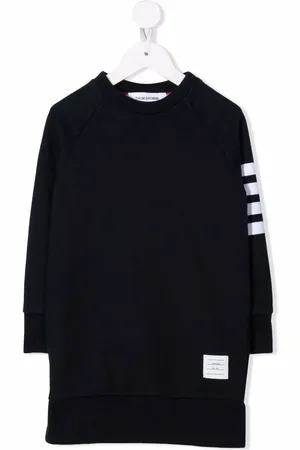 Thom Browne Robe à détail 4 bandes signature