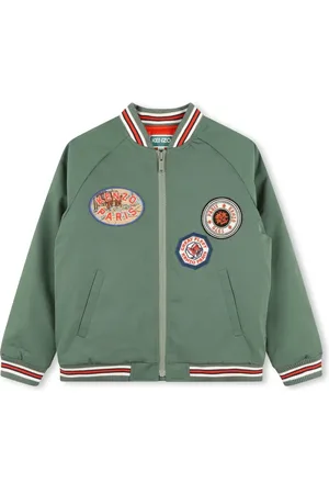 Kenzo Veste bomber à logo appliqué