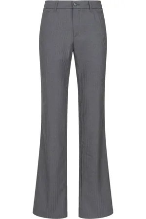 Etro Pantalon droit en laine vierge