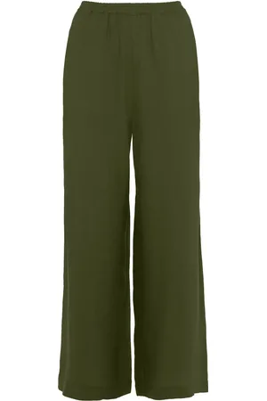 ERES Pantalon en lin Select à taille élastiquée