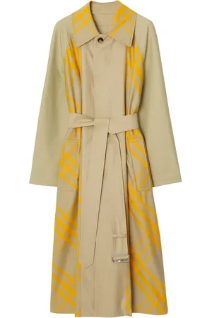 Burberry Trench ceinturé à carreaux