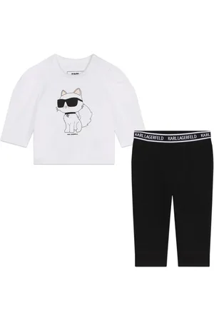 Karl Lagerfeld Ensemble t-shirt-legging en coton