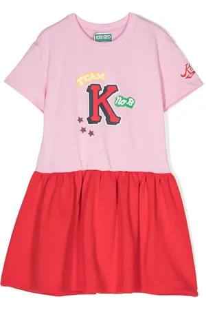 Kenzo Robe bicolore à logo imprimé