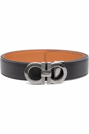 Salvatore Ferragamo Ceinture Gancini à design réversible