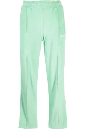 Sporty & Rich Pantalon de jogging New Serif à logo brodé