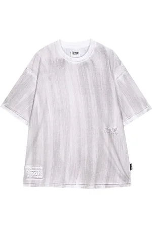 Izzue T-shirt en coton à logo imprimé