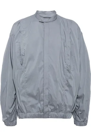 SONGZIO Chemise matelassée à détail plissé