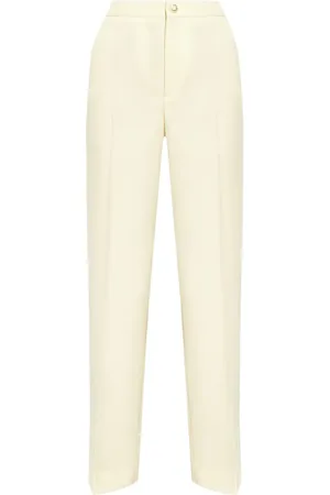 Moncler Pantalon à plis marqués