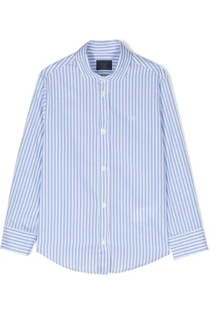 FAY Chemise rayée à manches longues