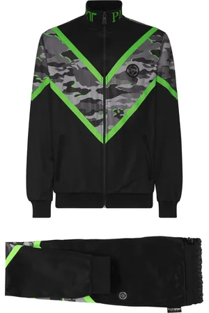 Philipp Plein Survêtement à imprimé camouflage