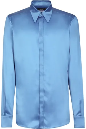 Dolce & Gabbana Chemise en soie à manches longues
