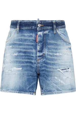 Dsquared2 Short à effet usé