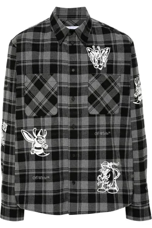 OFF-WHITE Chemise Character à carreaux