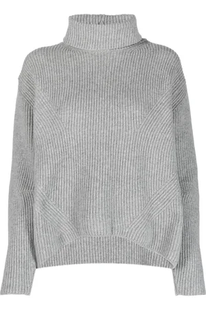 Pinko Pull nervuré à col roulé