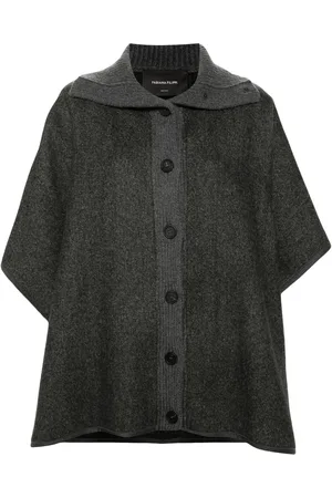 Fabiana Filippi Cape Filo Diamante à design diagonal
