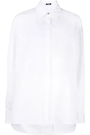VERSACE Chemise en coton à boutonnière