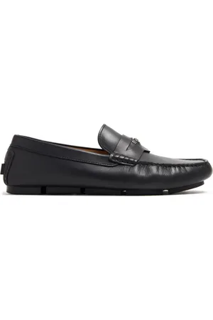VERSACE Mocassins en cuir à plaque Medusa