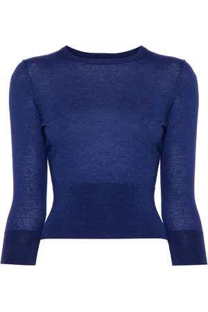 N.PEAL Pull drapé en cachemire