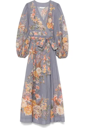 ZIMMERMANN Robe Tallow à coupe longue