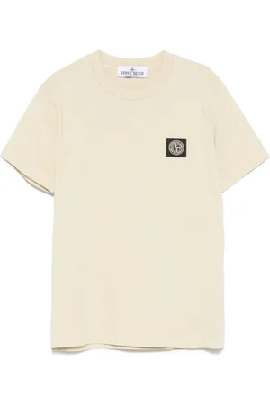 Stone Island T-shirt à patch Compass