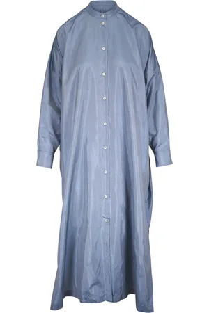 Jil Sander Robe-chemise en satin