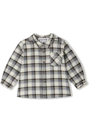 BONPOINT Chemise Gillo à carreaux