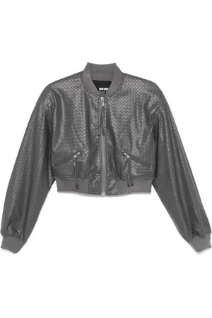 ROTATE Veste crop à design tressé