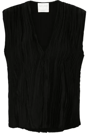 FORTE FORTE Blouse sans manches à design plissé