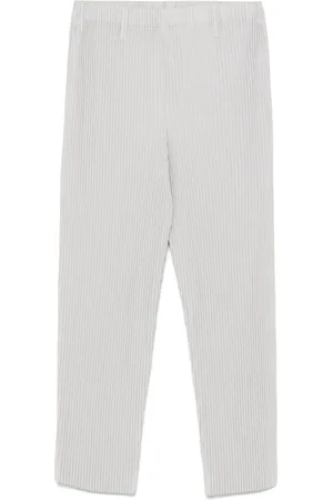 Issey Miyake Pantalon à design plissé