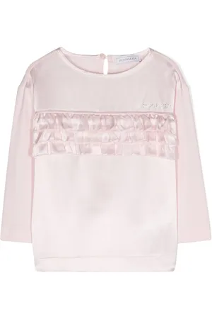 MONNALISA T-shirt à ornements strassés