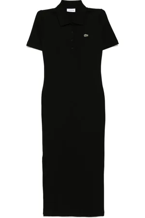 Lacoste Robe-polo froncée