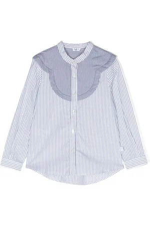 Il gufo Chemise en coton à rayures