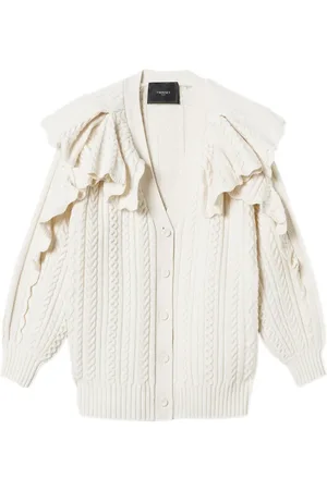 Twin-Set Cardigan à volants