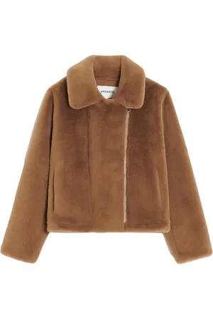 Apparis Veste zippée à revers crantés