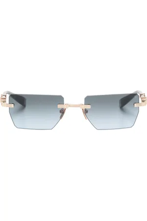 Balmain Lunettes de soleil à monture rectangulaire