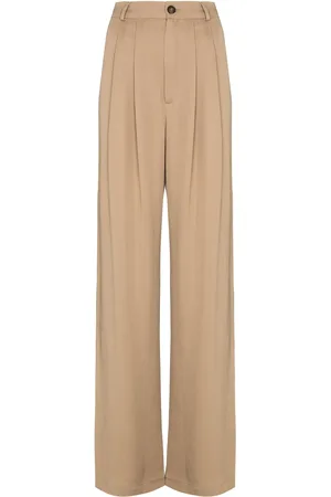 Reformation Pantalon ample Mason à taille haute