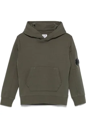 C.P. Company Hoodie à détail de verre de lunettes signature
