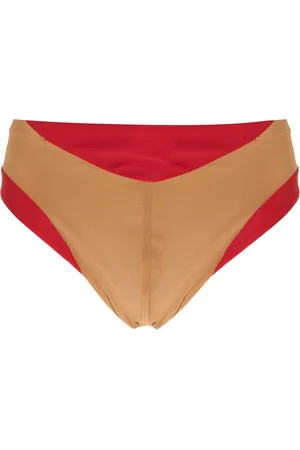 AMIR SLAMA Short de bain bicolore à design à empiècements