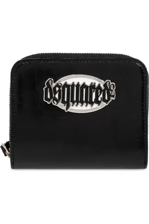 Dsquared2 Portefeuille à plaque logo