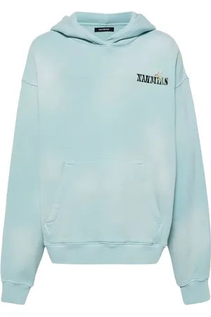 Nahmias Hoodie en coton à logo imprimé