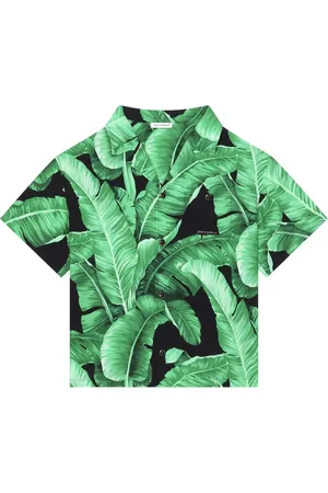 Dolce & Gabbana T-shirt à imprimé feuillage