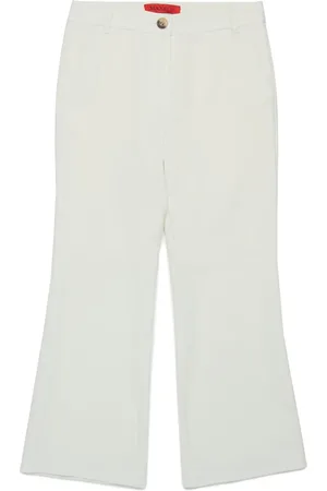 MAX&Co. Kids Pantalon évasé à taille mi-haute