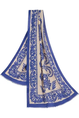 Etro écharpe en chiffon à fleurs